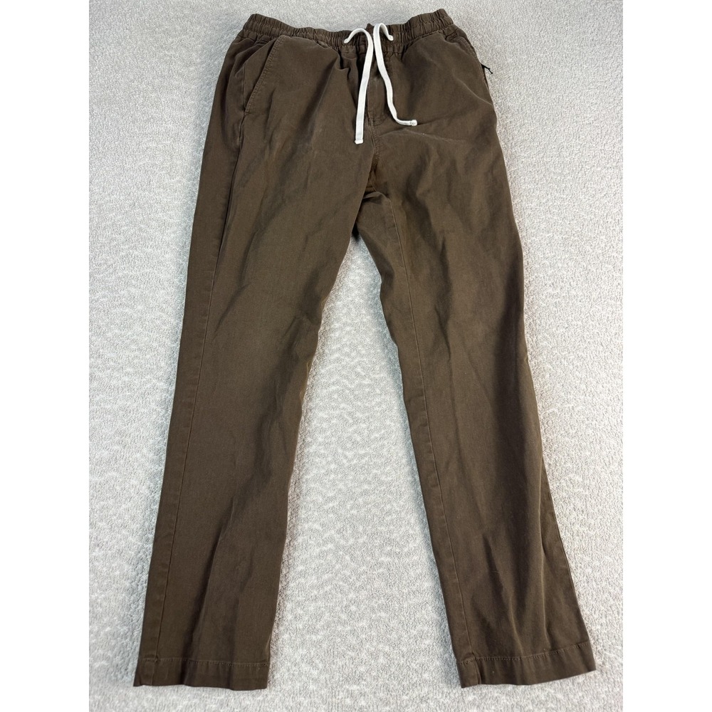 J.Crew Pants Mens 30x29 Brown Cotton Blend Stretch Jogger Chino Casual